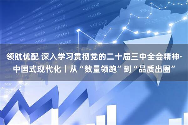 领航优配 深入学习贯彻党的二十届三中全会精神·中国式现代化丨从“数量领跑”到“品质出圈”