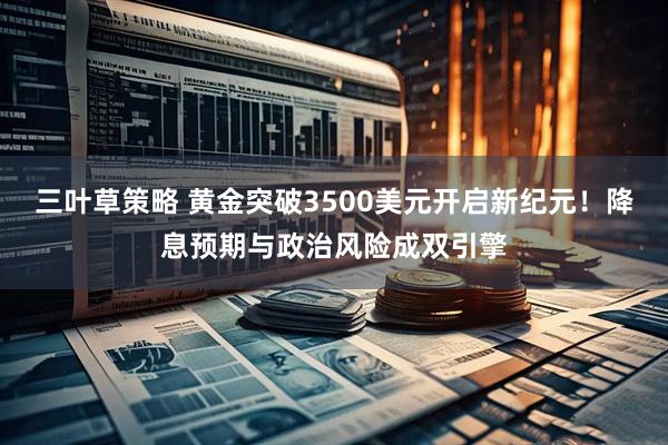 三叶草策略 黄金突破3500美元开启新纪元！降息预期与政治风险成双引擎