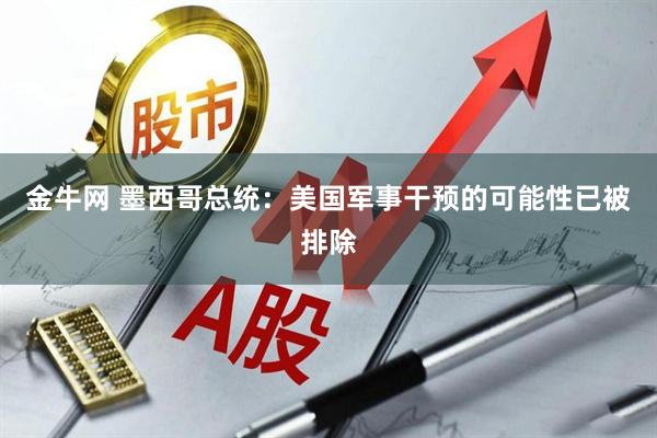 金牛网 墨西哥总统：美国军事干预的可能性已被排除